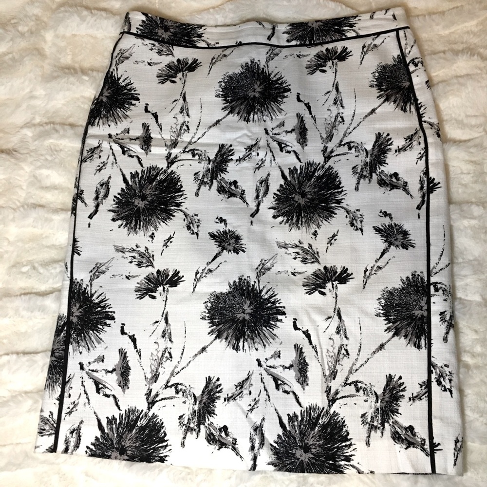 Halogen white/black skirt 8